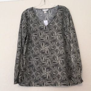 Christopher&Banks-NWOT-Pullover Blouse-Size Medium